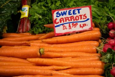 Carrot Ribbon Salad With Chili Crisp and Sesame Dressing
